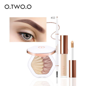 O.TWO.O 3pcs Eyebrow Makeup Set With Eyebrow